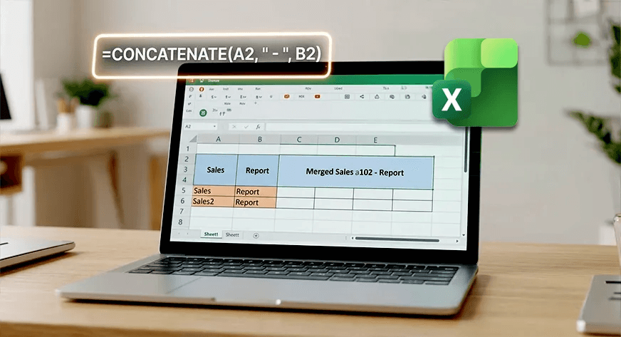 Excel 101: Cell and Column Merge vs Combine